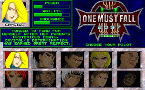One Must Fall: 2097 cover art