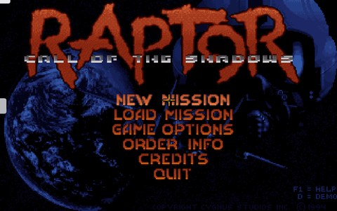Raptor: Call of the Shadows cover art